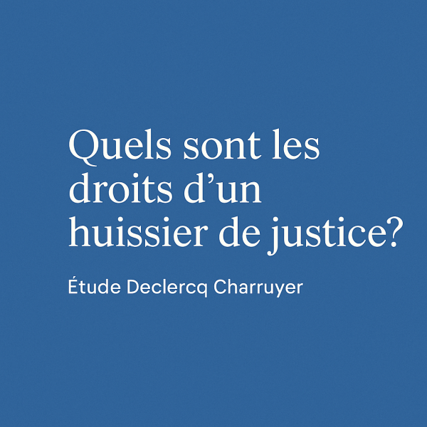 Huissier de justice saint maur des fossés 94