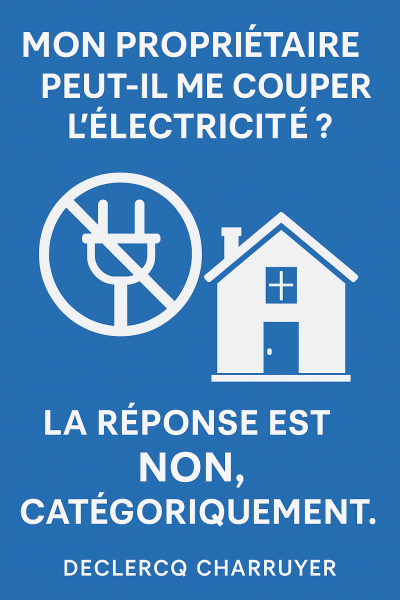 Huissier saint maur coupure d'électricité 