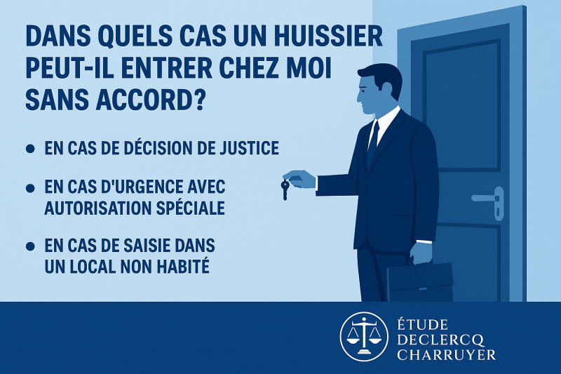huissier saisie constat saint maur 