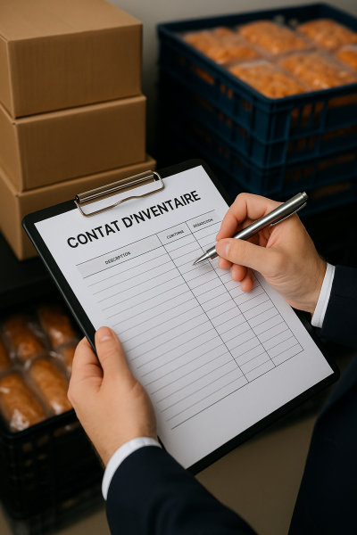 Constat d'inventaire par commissaire de justice à Saint Maur 94 