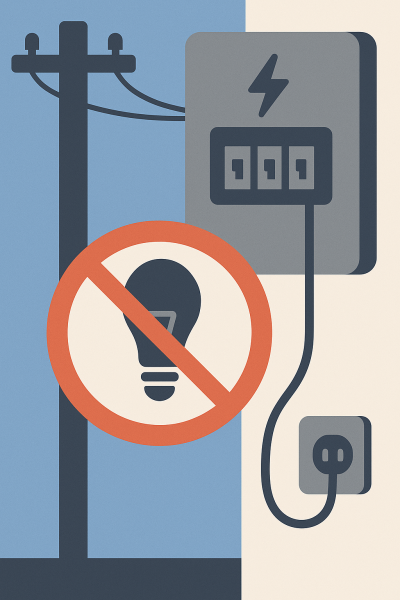 Coupure d'électricité ou d'eau par le propriétaire 