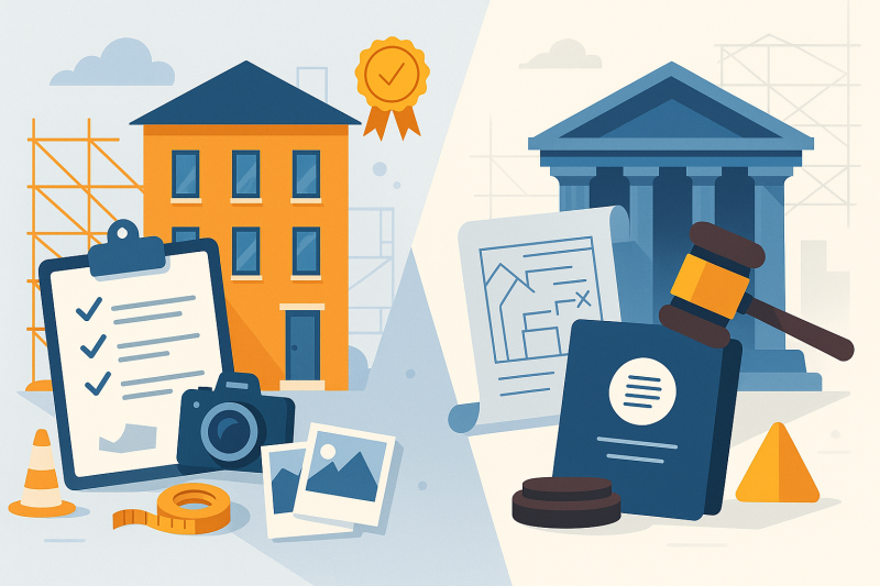 Faire constater avec des travaux avec un commissaire de justice réactif à Saint Maur des Fossés 94