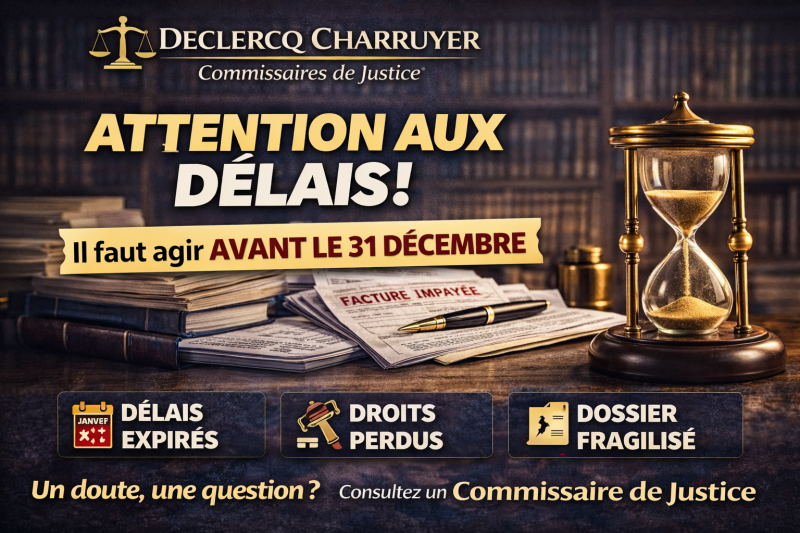 Agir rapidement avec un commissaire de justice à Saint Maur des Fossés