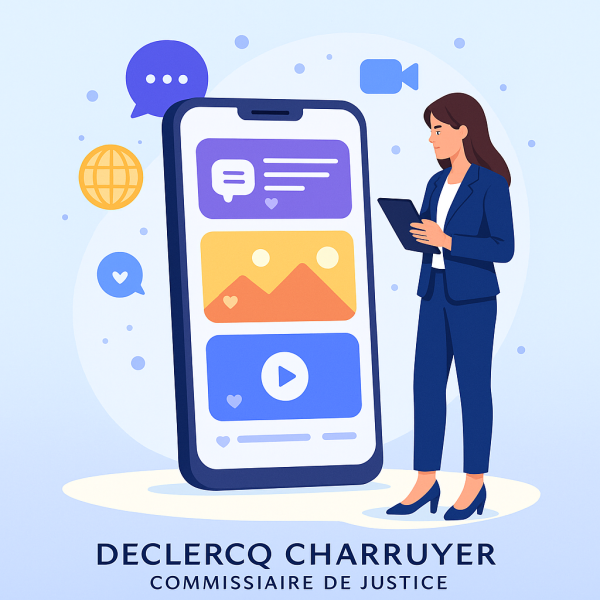 Plagiat sur les réseaux sociaux constaté par un huissier en Ile de France Montreuil et Saint Maur des Fossés 