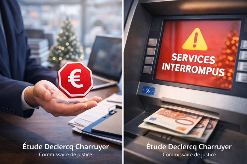 Explication de l'arrêt des virements en décembre autour de Saint Maur des Fossés 94100 et la Varenne 