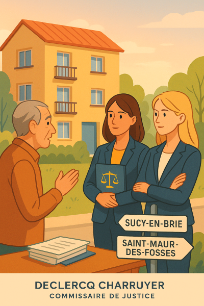 Trouver un huissier de justice à sucy en brie pour locataire mauvais payeur