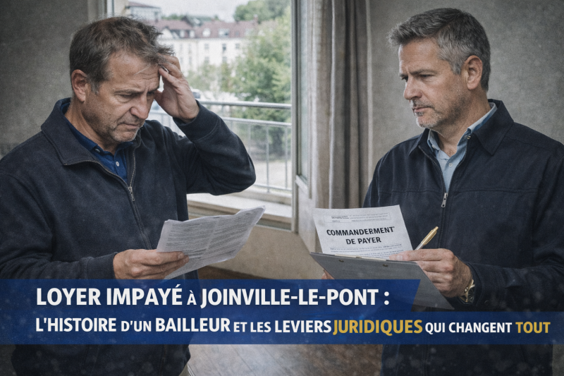 Loyer impayé à Joinville-le-Pont : intervention d’un commissaire de justice auprès d’un bailleur