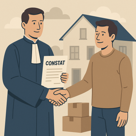 Notre zone d'activité pour ce service Huissier de justice pour signifier un commandement de payer à un locataire en impayé depuis 3 mois à